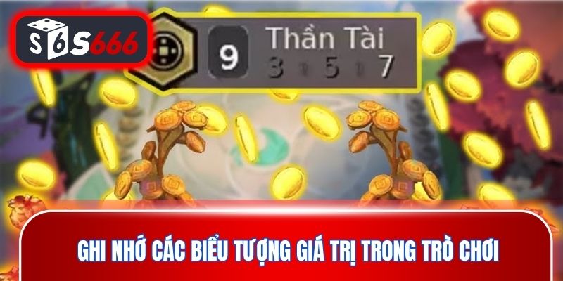 Ghi nhớ các biểu tượng giá trị trong trò chơi