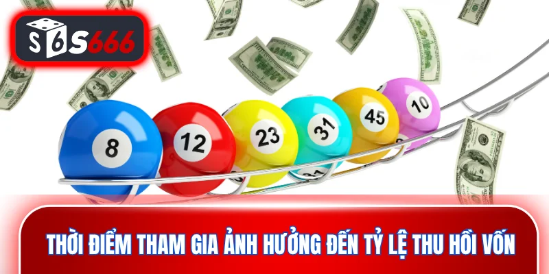 Thời điểm tham gia ảnh hưởng đến tỷ lệ thu hồi vốn